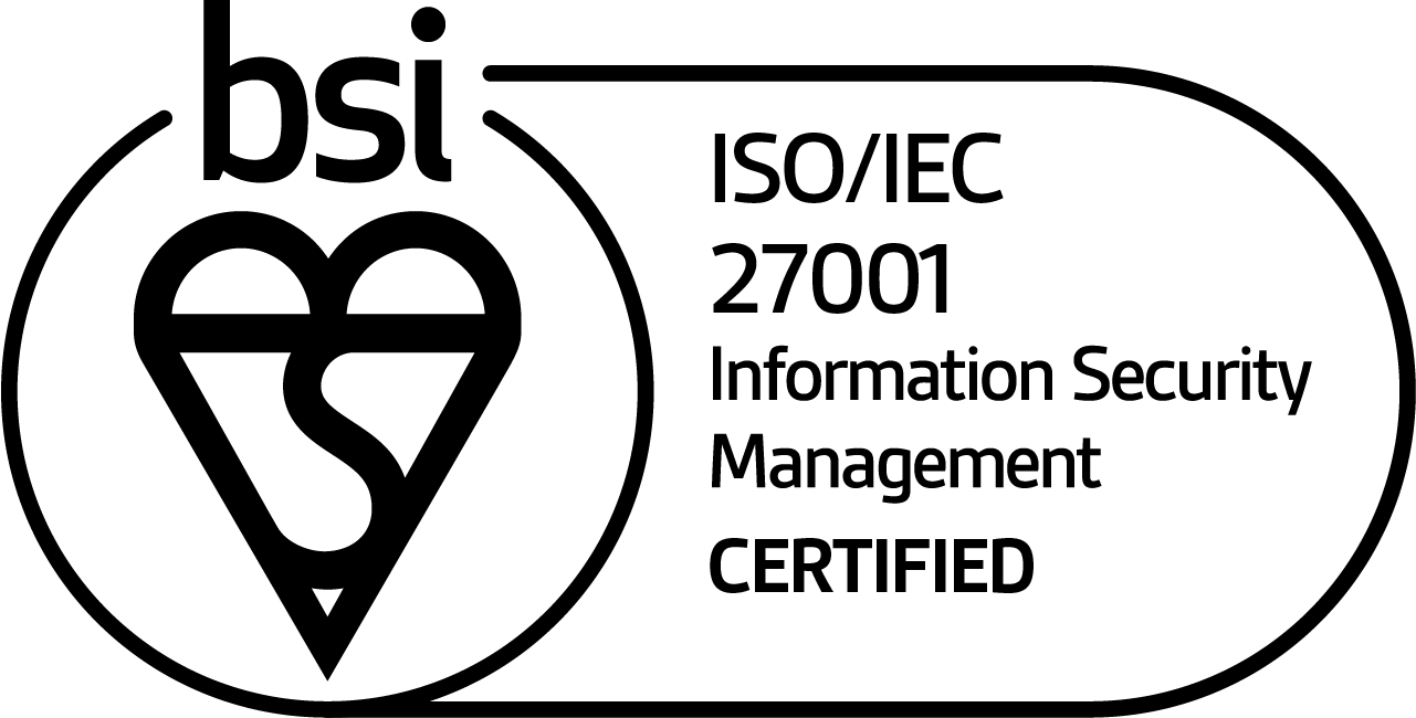 ISO/IEC 27001 certified